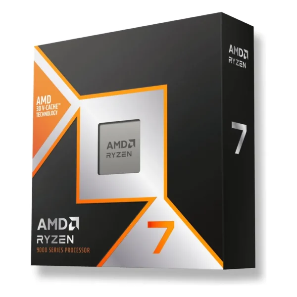 Boîte du processeur AMD Ryzen 7 9800X3D