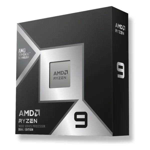 Boîte du processeur AMD Ryzen 9 9950X3D2 Dual Edition