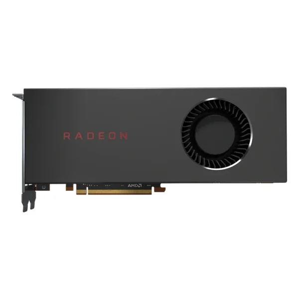 Carte graphique AMD Radeon RX 5700 de référence vue de face