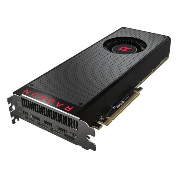 Carte graphique AMD Radeon RX Vega 56 de référence, noire, à ventilateur radial