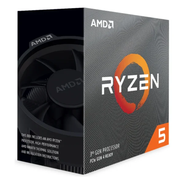 Boîte des processeurs AMD Ryzen 5 de 3e génération, gamme du Ryzen 5 3600
