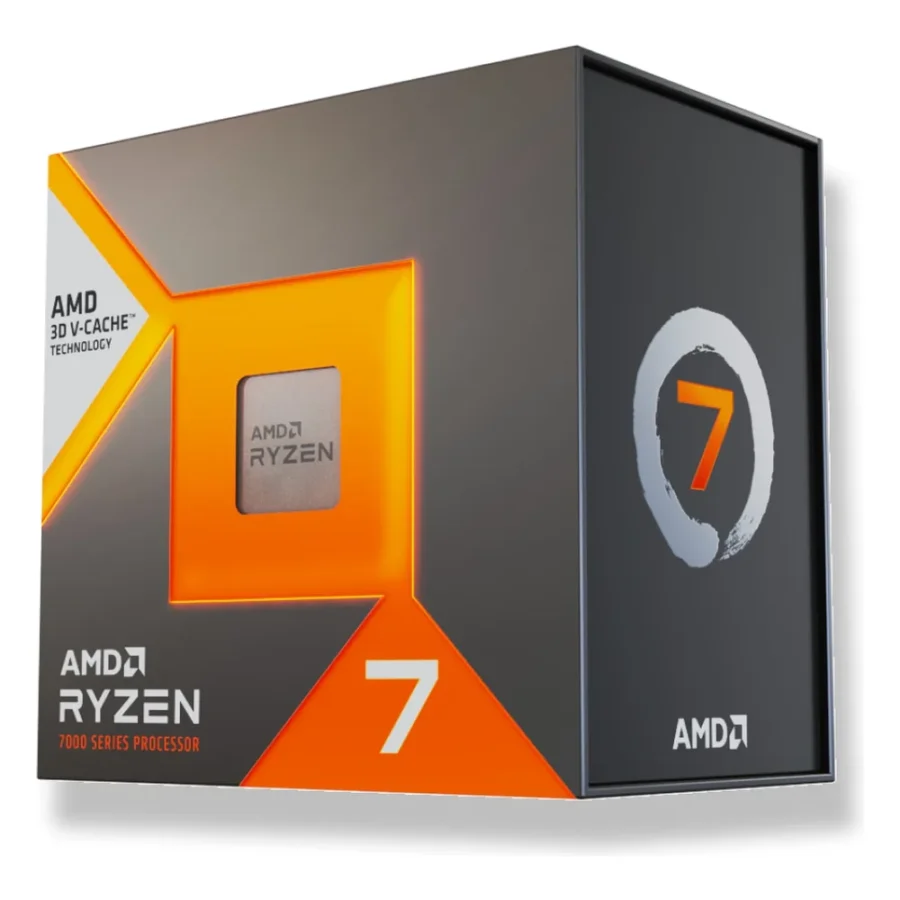 Boîte du processeur AMD Ryzen 7 7800X3D (Ryzen 7 série 7000 avec 3D V-Cache)