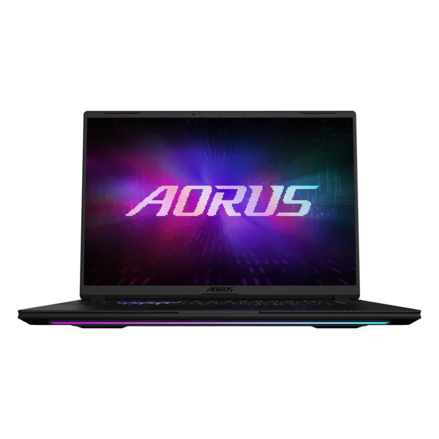 PC portable Gigabyte AORUS MASTER 16 Gen 2 vu de face