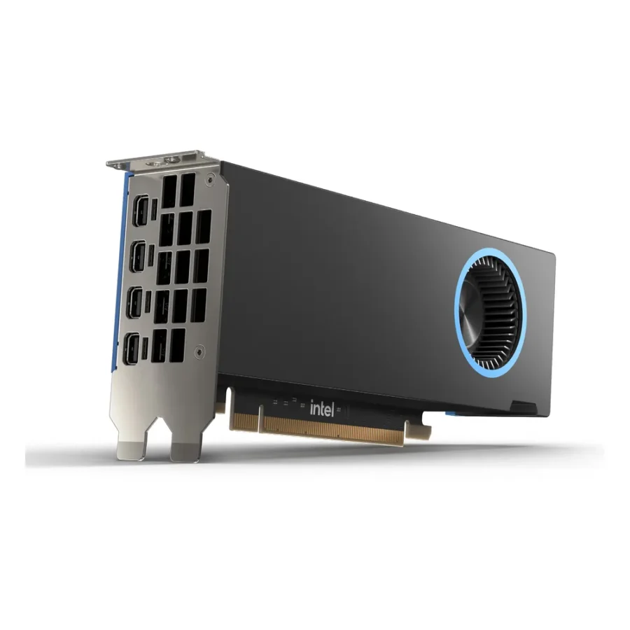 Carte graphique professionnelle Intel Arc Pro B50 (rendu officiel Intel)