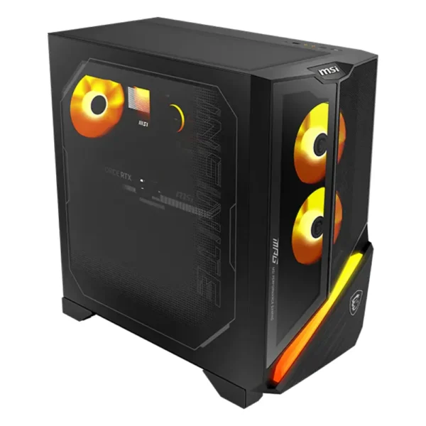 Tour MSI MPG Infinite Z3 noire à vitre latérale et ventilateurs RGB