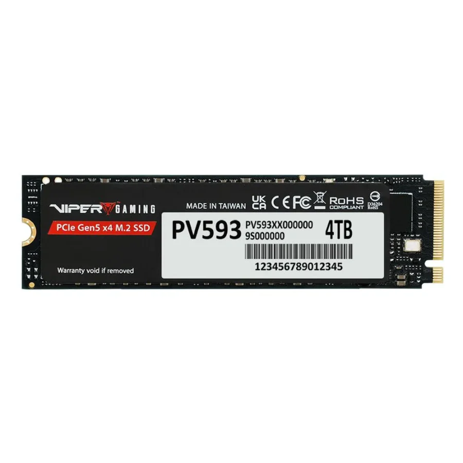 SSD NVMe M.2 PCIe 5.0 Viper PV593 (version 4 To)